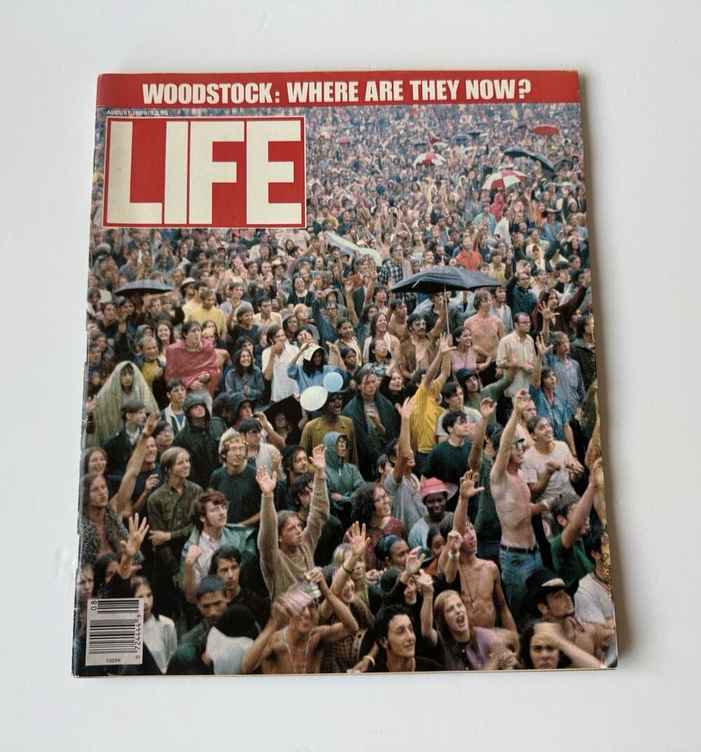 Vintage 1989 Life Magazine Woodstock Where Are They Now Hippies Music Festival